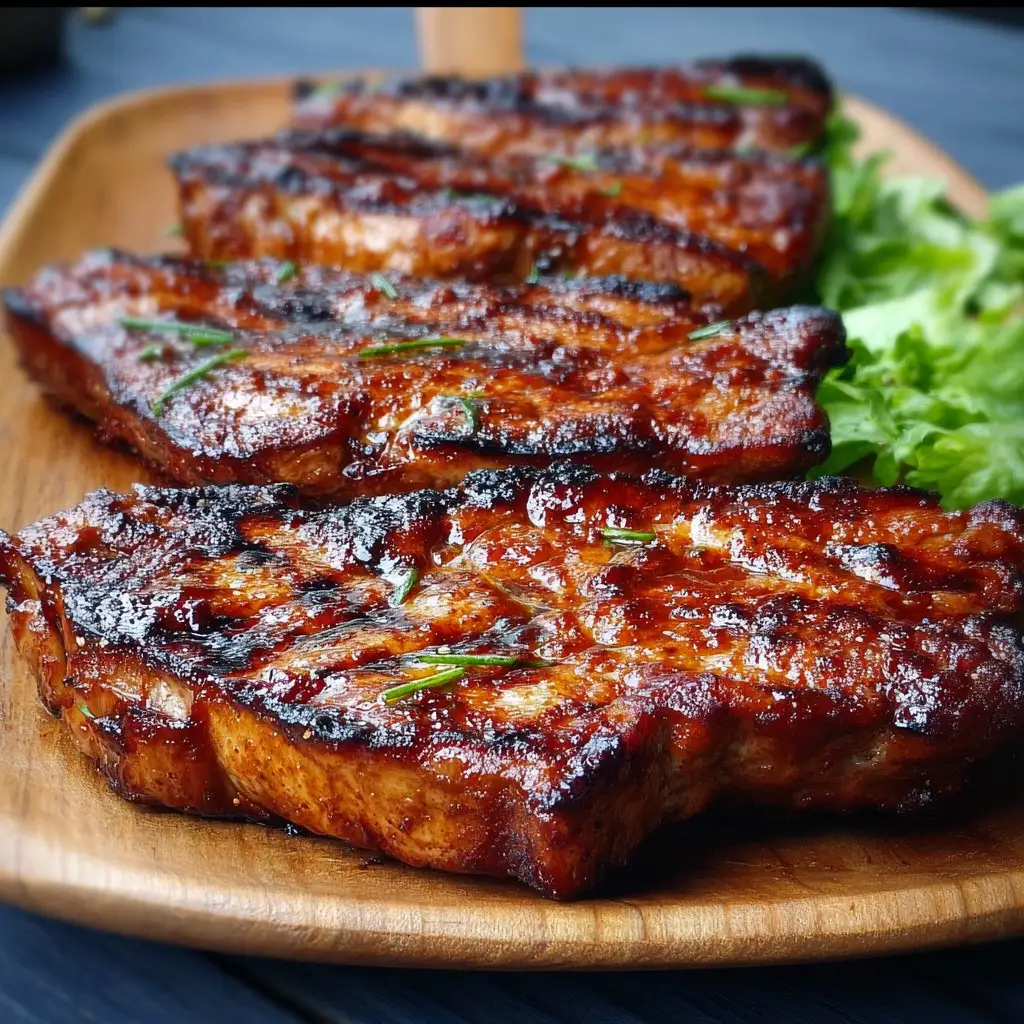 The Best Barbecued Pork Steaks