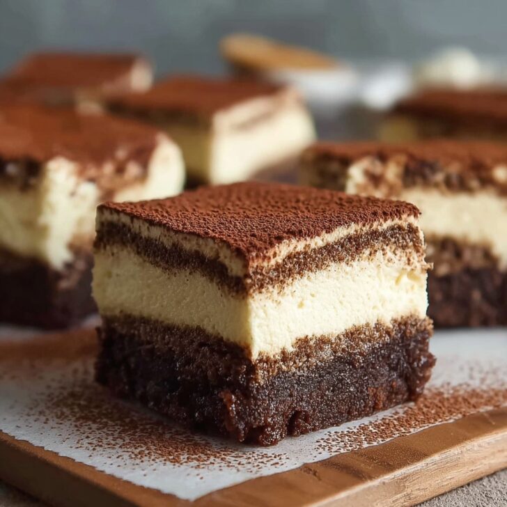 Tiramisu Brownies