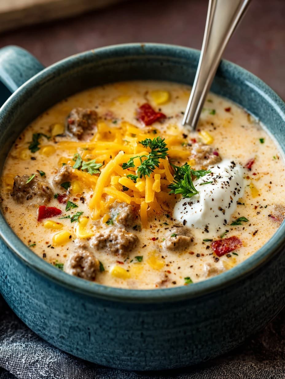 Cozy Creamy Cowboy Soup
