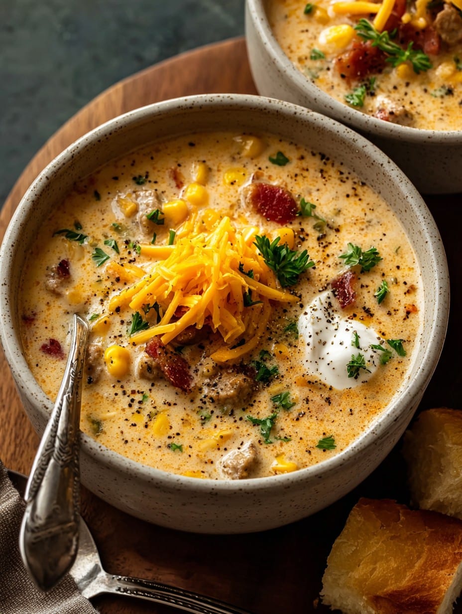 Cozy Creamy Cowboy Soup