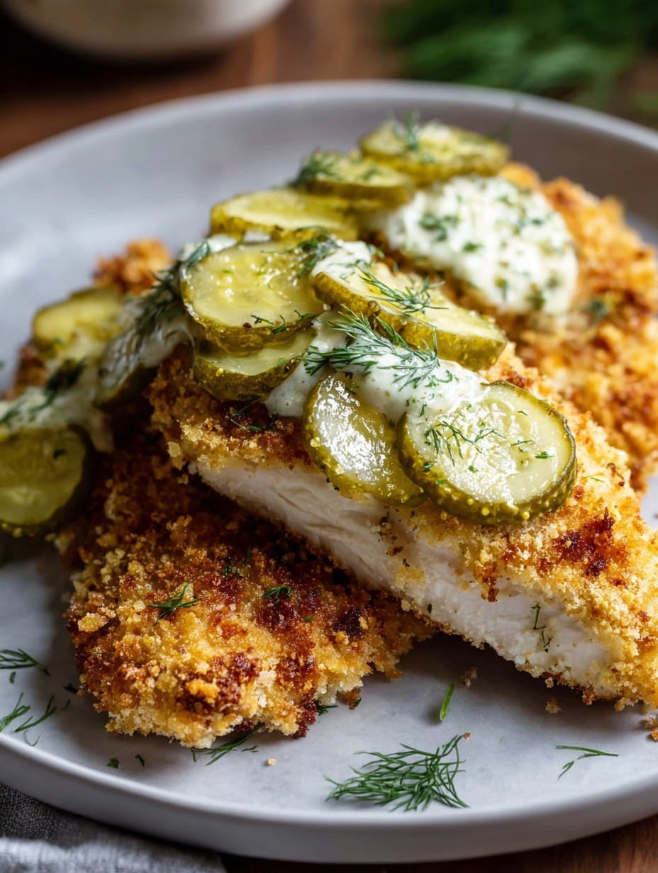 Dill Pickle Parmesan Chicken
