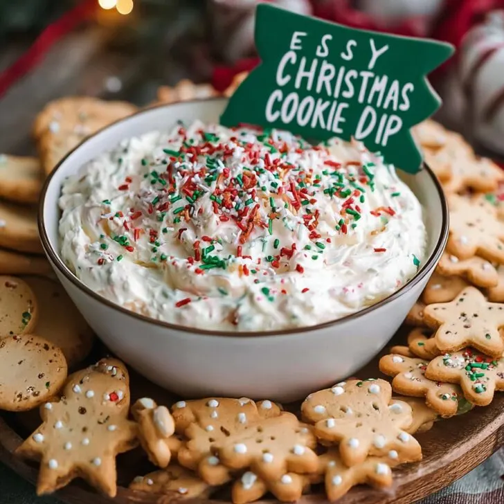 Easy Christmas Cookie Dip Recipe