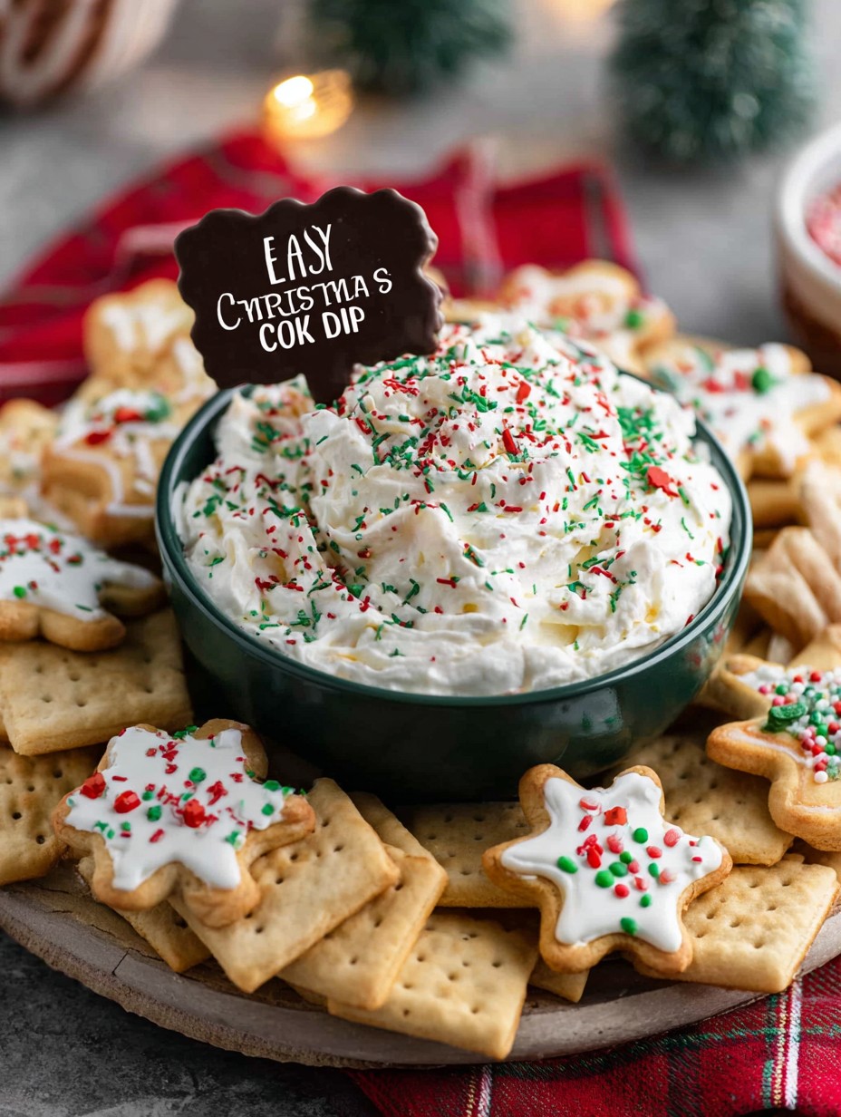 Easy Christmas Cookie Dip Recipe