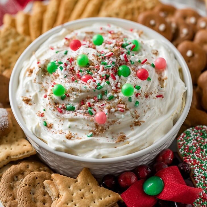 Easy Christmas Cookie Dip