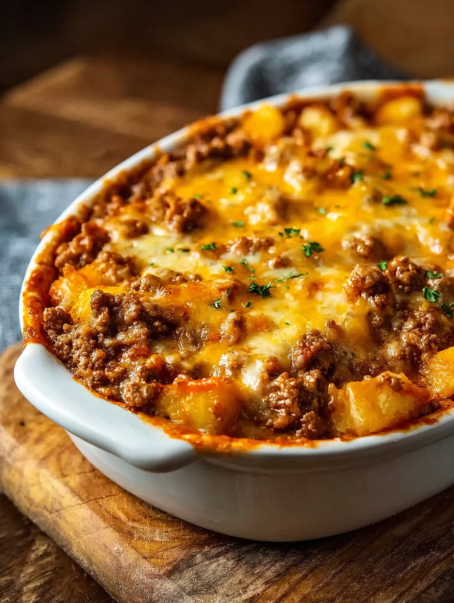 Hobo Casserole (Ground Beef Recipe)