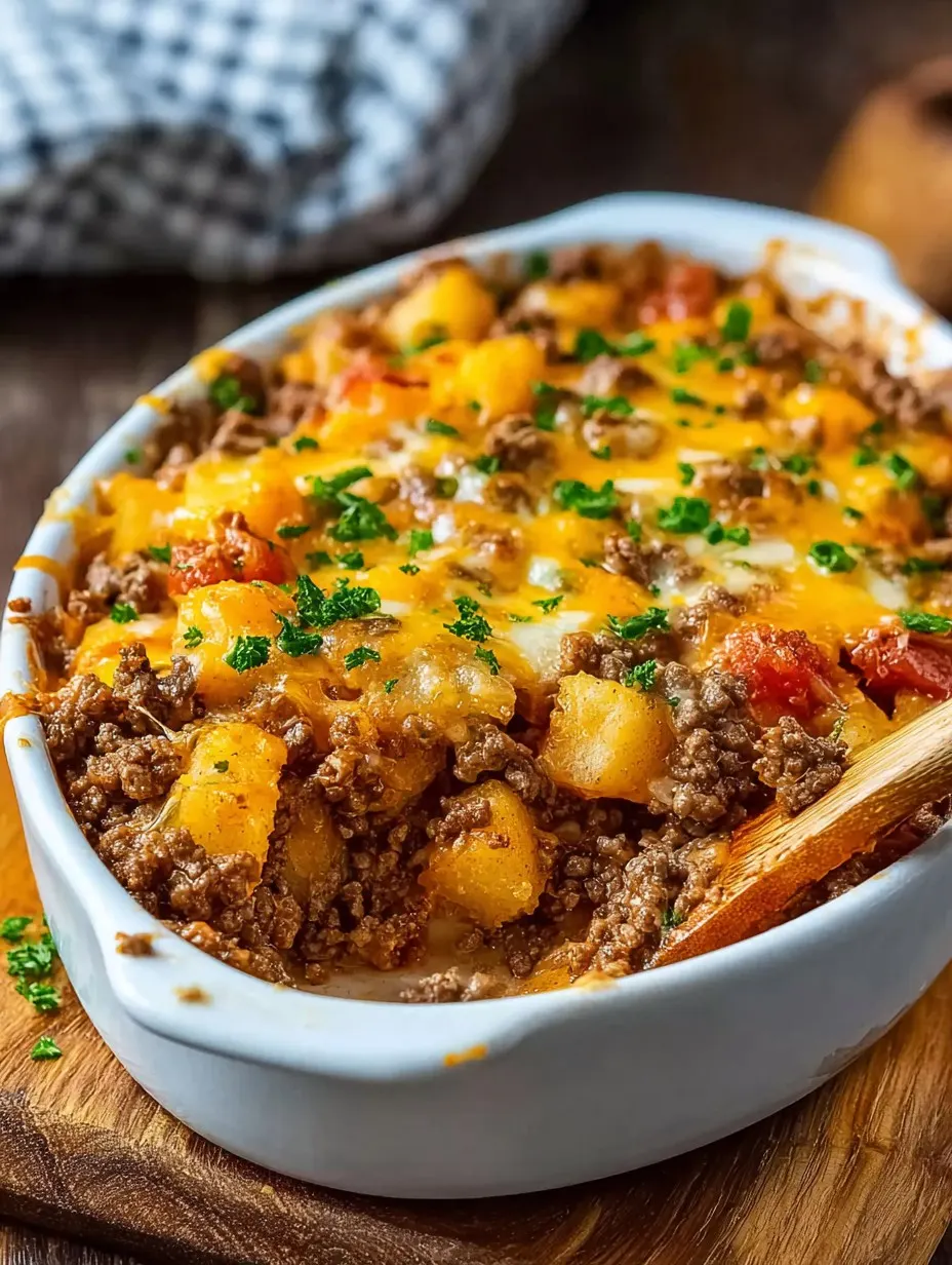 Hobo Casserole (Ground Beef Recipe)
