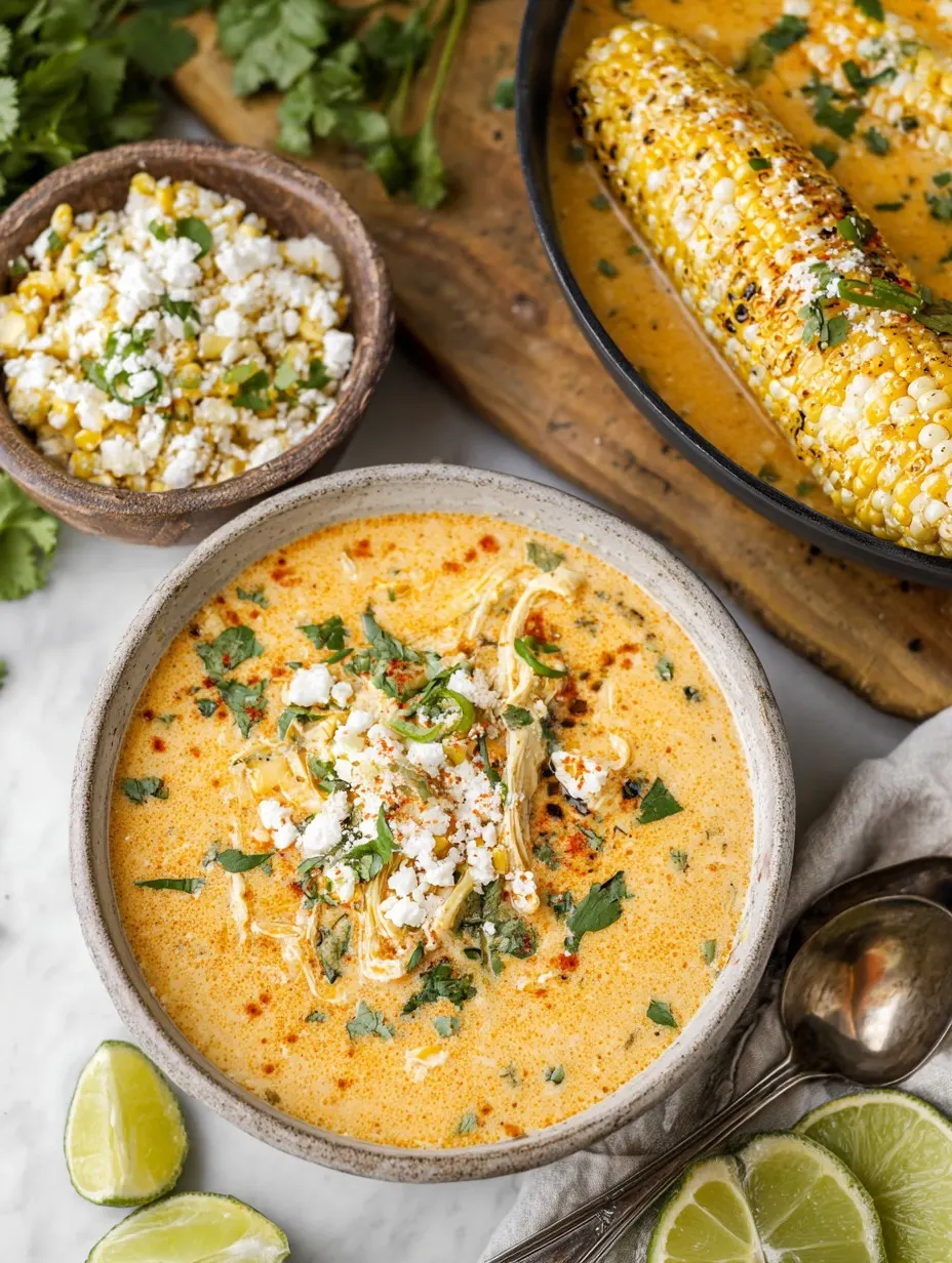 Mexican Street Corn Soup