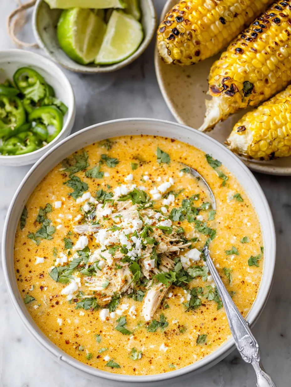 Mexican Street Corn Soup