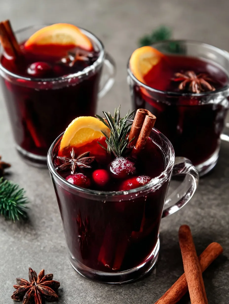 Mulled Wine Mocktail
