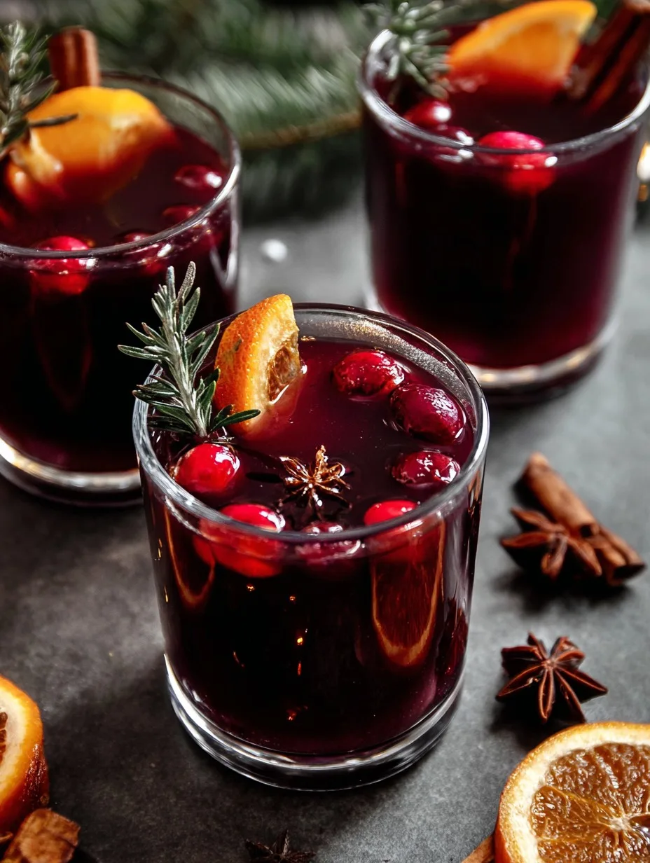 Mulled Wine Mocktail
