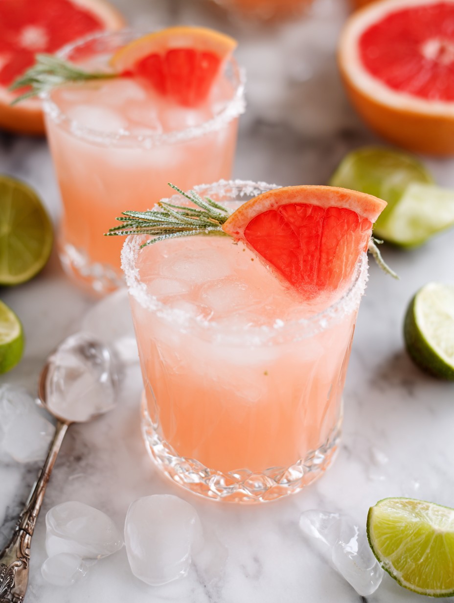 Skinny Grapefruit Paloma Mocktail
