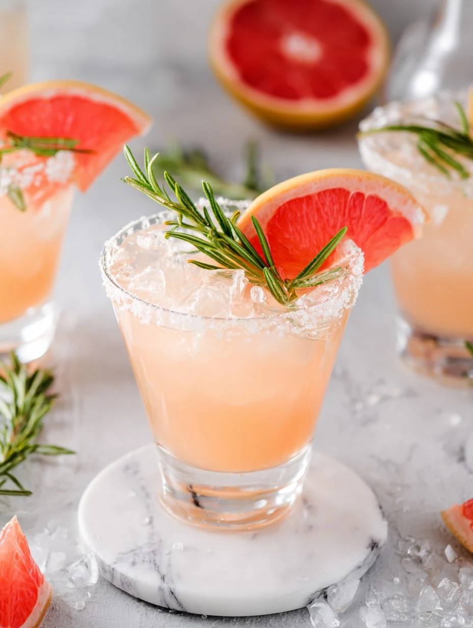 Skinny Grapefruit Paloma Mocktail