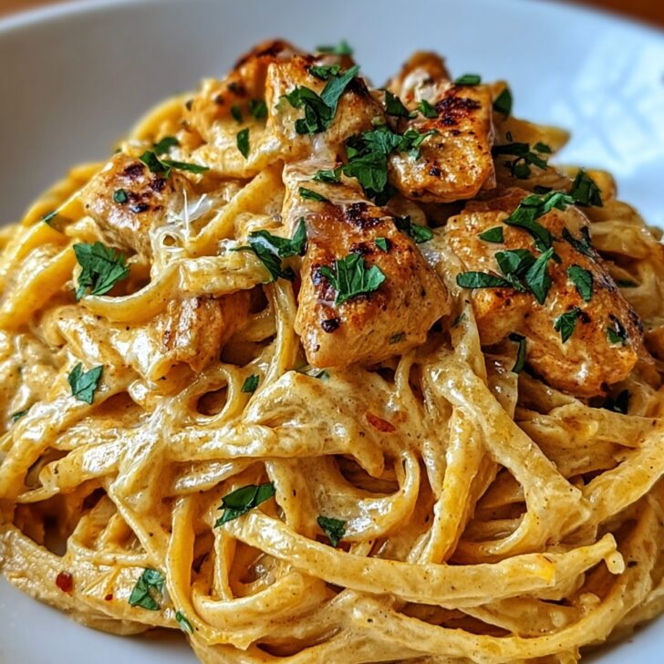 the best Cowboy Butter Chicken Linguine