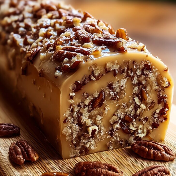 Nana’s 3-Ingredient Pecan Log Recipe