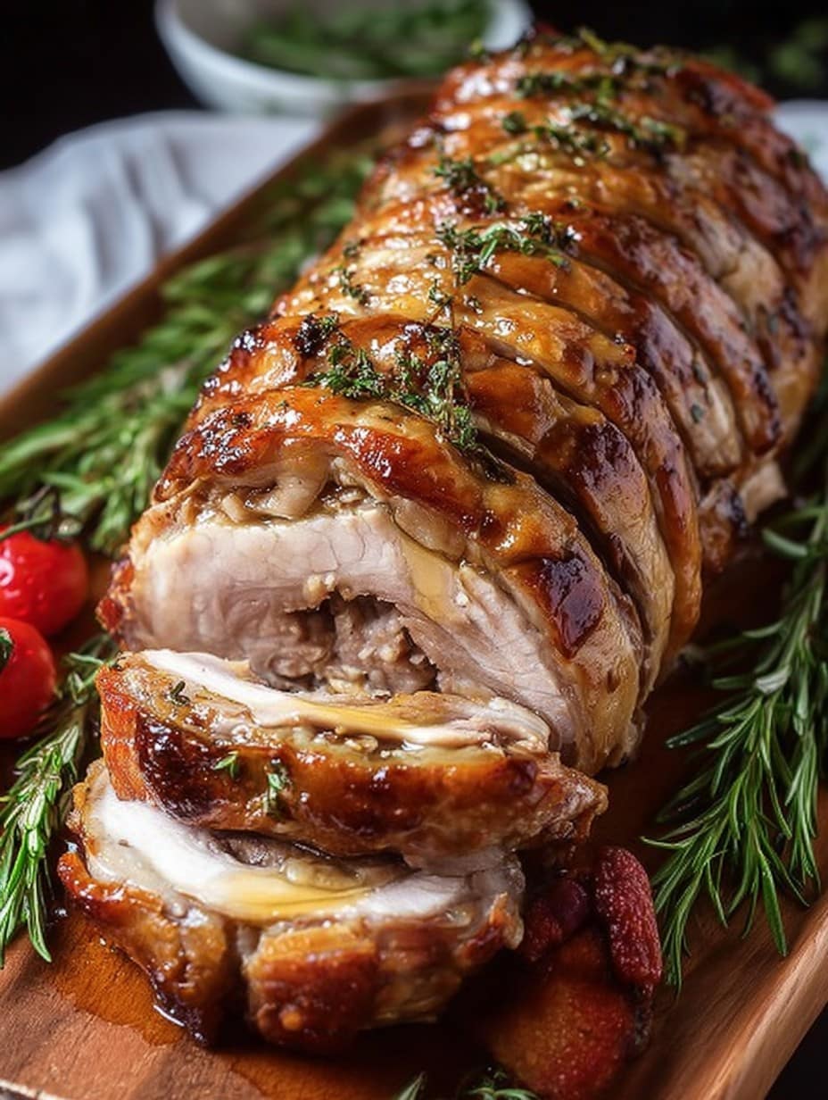 Stuffed Pork Roast Recipe