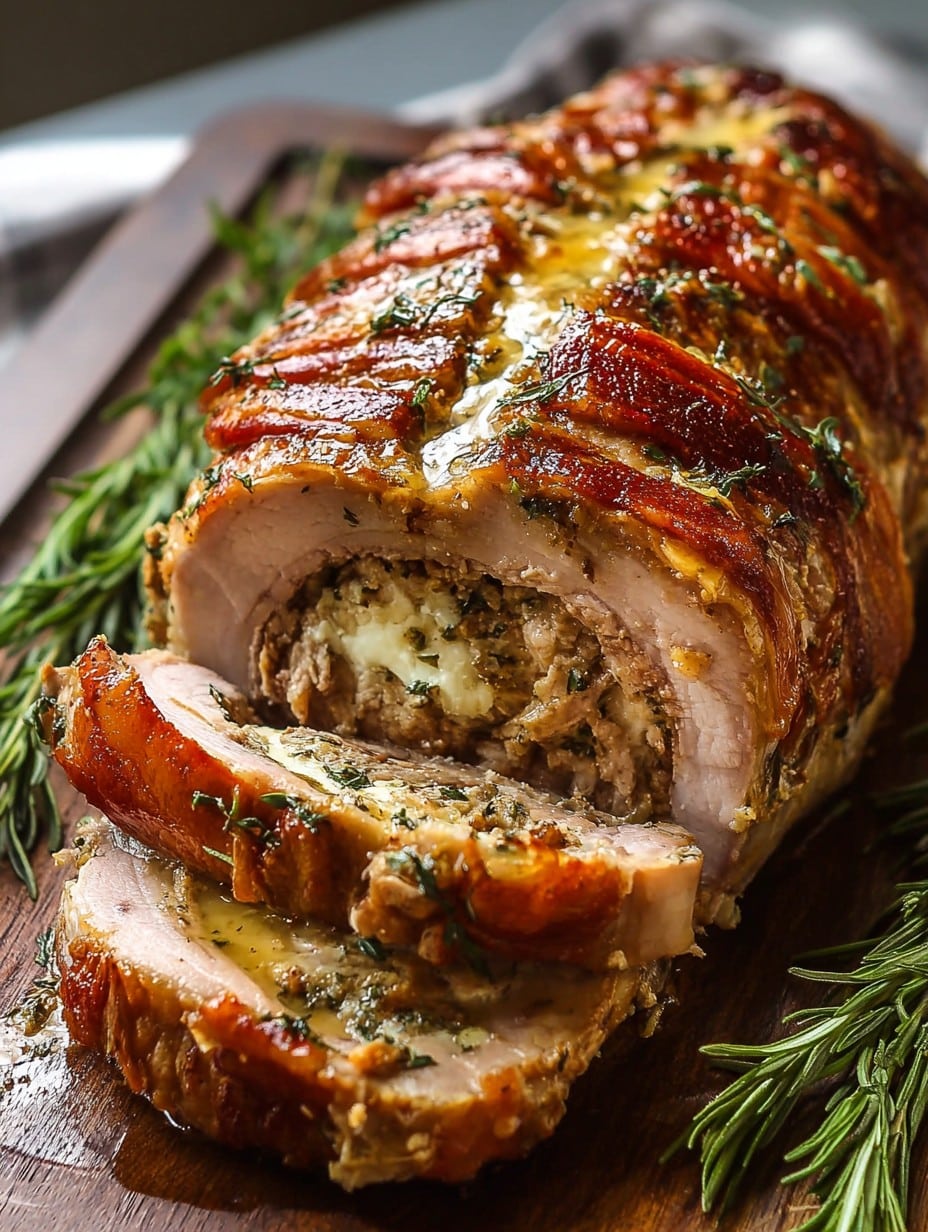 Stuffed Pork Roast Recipe